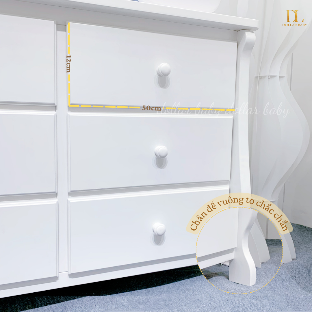  Tủ Gỗ Đựng Quần Áo Cho Bé Delta Universal 