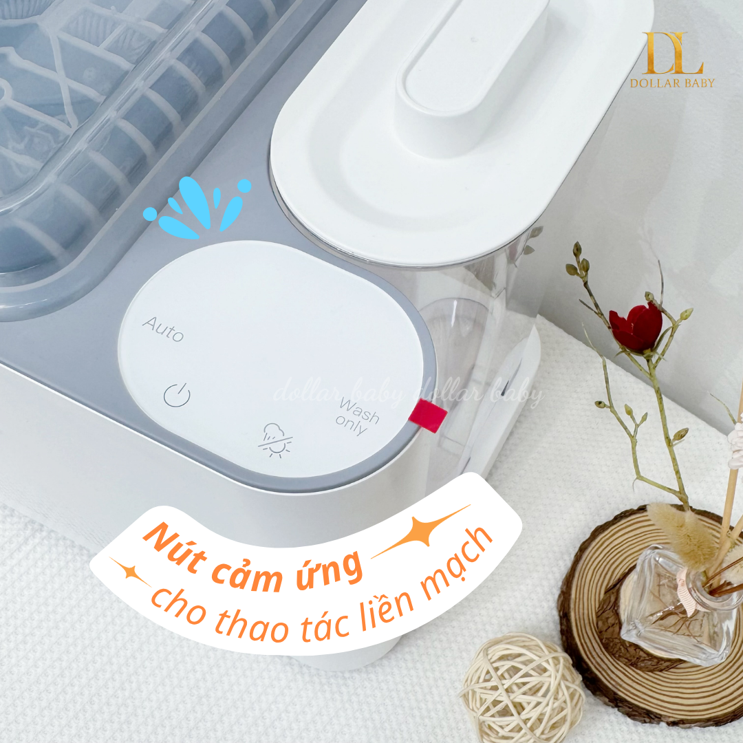  MOAZ BÉBÉ - Máy Rửa Bình Sữa MB122 