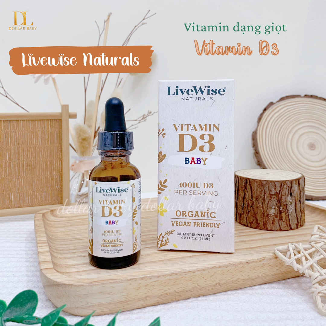  Vitamin D3 Livewise Baby 