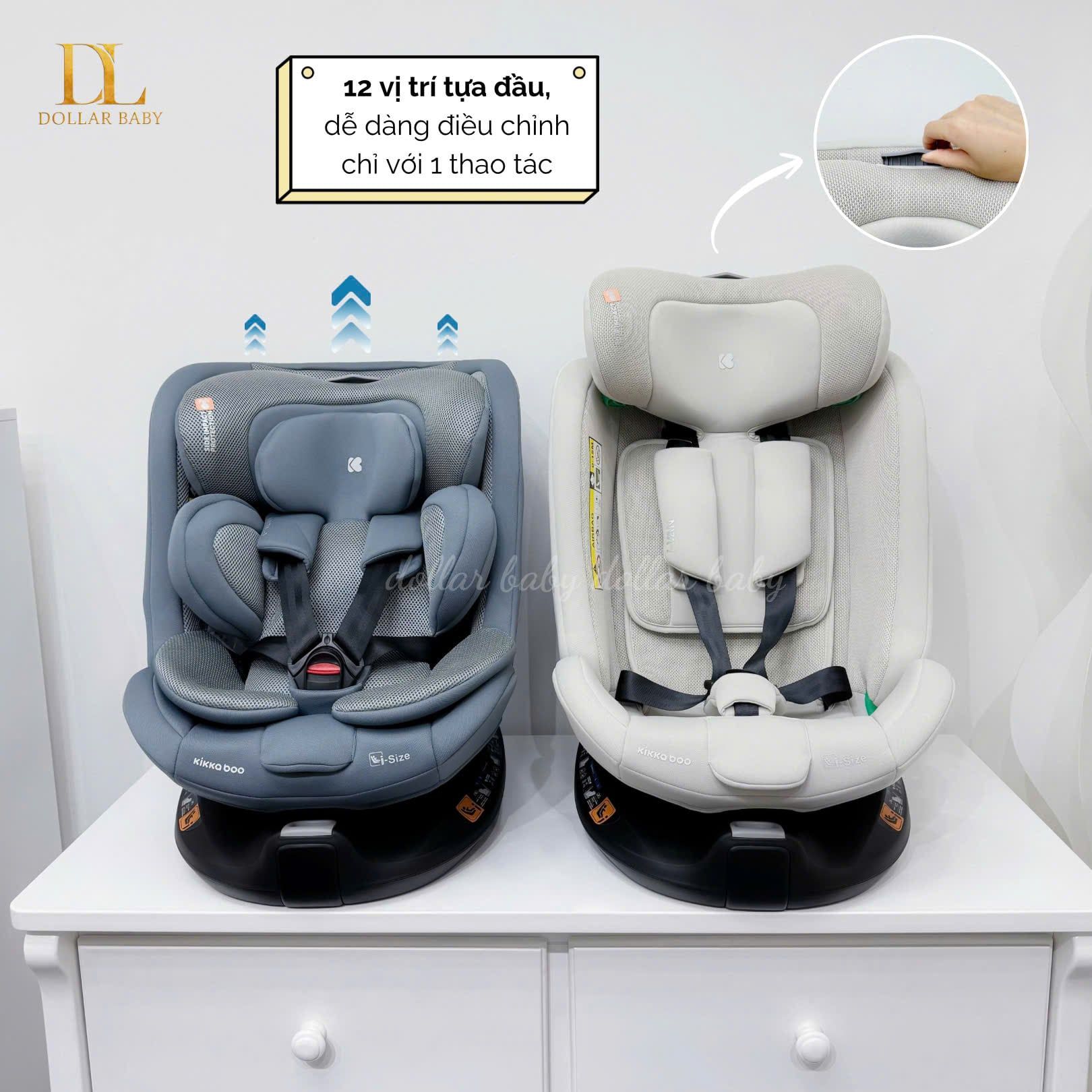  Ghế ô tô KIKKABOO i-Size i-Van (40-150cm) 