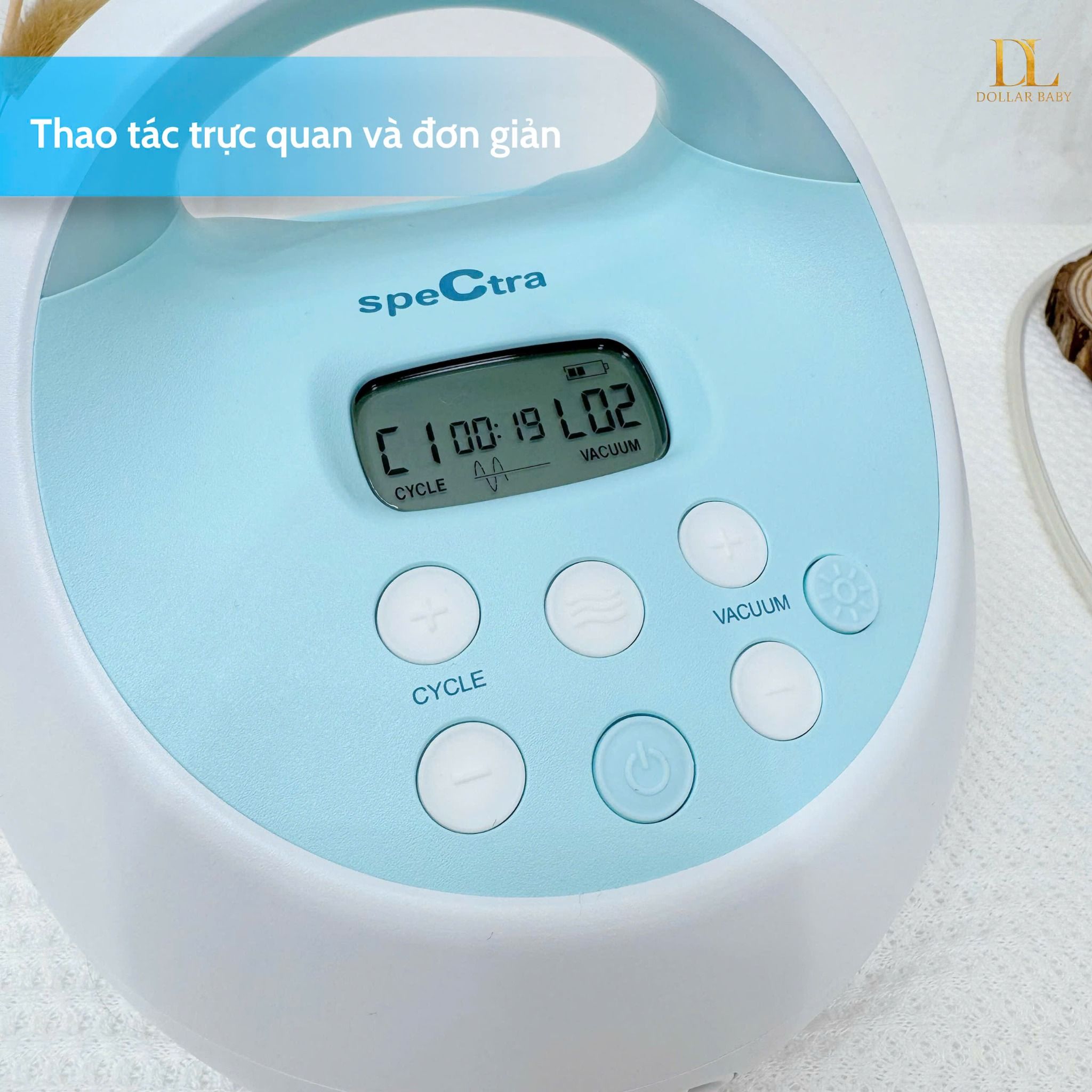  Máy hút sữa điện đôi Spectra S1 Plus 