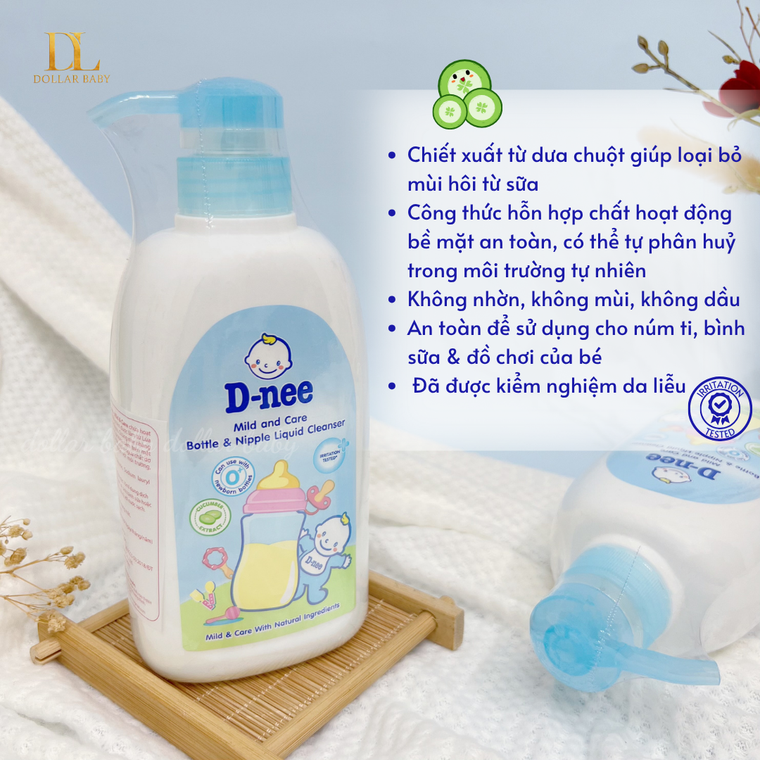  NƯỚC RỬA BÌNH SỮA VÀ RAU QUẢ DNEE 