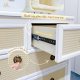  Tủ Gỗ Đựng Quần Áo Cho Bé Delta Madeline 