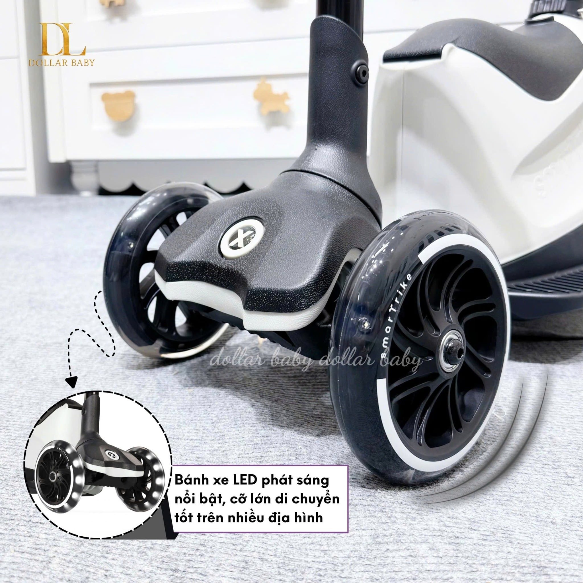  SMARTRIKE - XE TRƯỢT TRẺ EM XTEND RIDE-ON 
