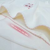  Chăn Thêu Vải Cotton Waffle Monona - MNN097 