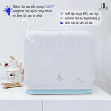  MOAZ BÉBÉ - Máy tiệt trùng sấy khô bình sữa bằng tia UVC-ION - MB089 