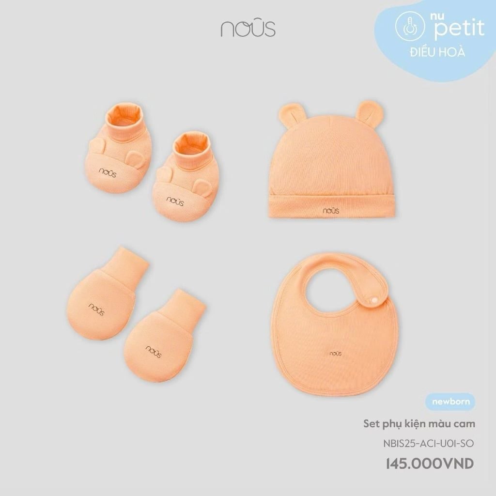  NOUS - Set phụ kiện màu cam 