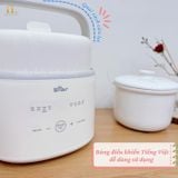  BEAR - Nồi Nấu Chậm 1L Kèm Xửng Hấp - SC-4H10E 