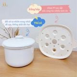  BEAR - Nồi Nấu Chậm 1L Kèm Xửng Hấp - SC-4H10E 