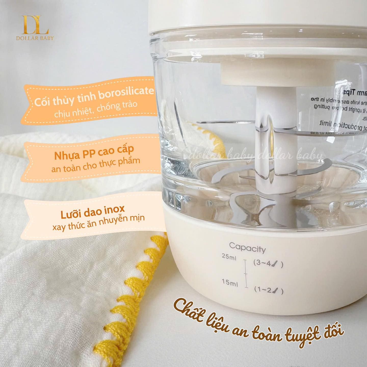  Máy Xay Ăn Dặm Bear 0.3L CH-4H02S 