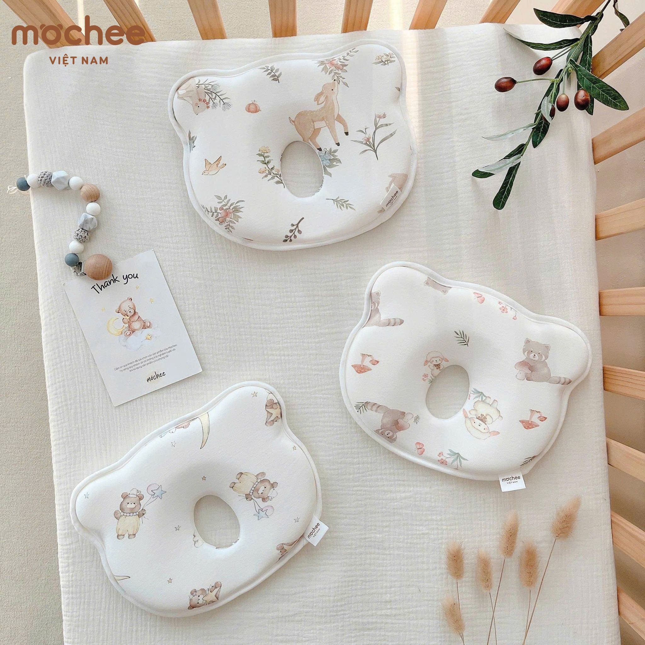  MOCHEE - Gối cao su non 