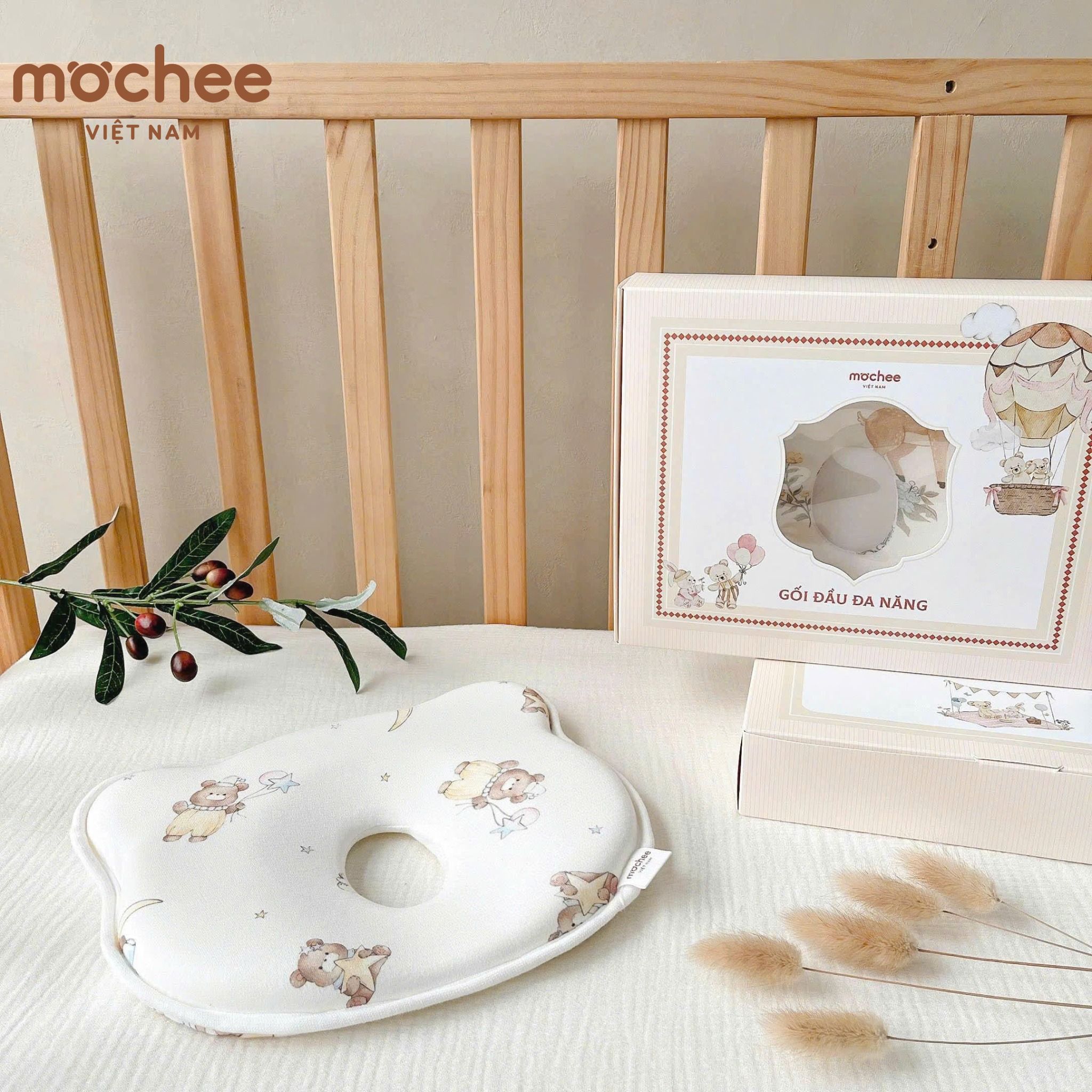  MOCHEE - Gối cao su non 