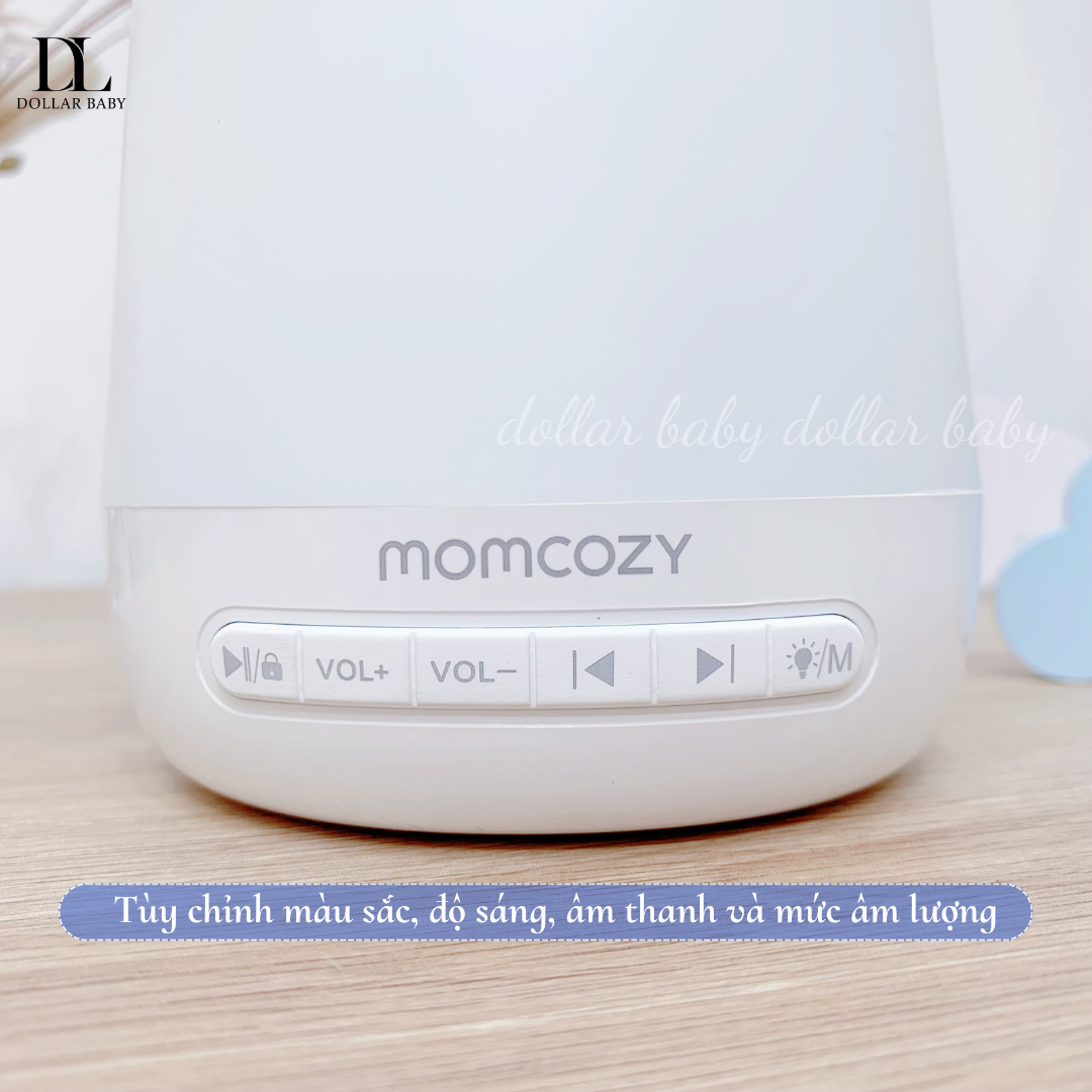  MOMCOZY - Máy Tạo Tiếng Ồn Trắng + Kết Nối App 