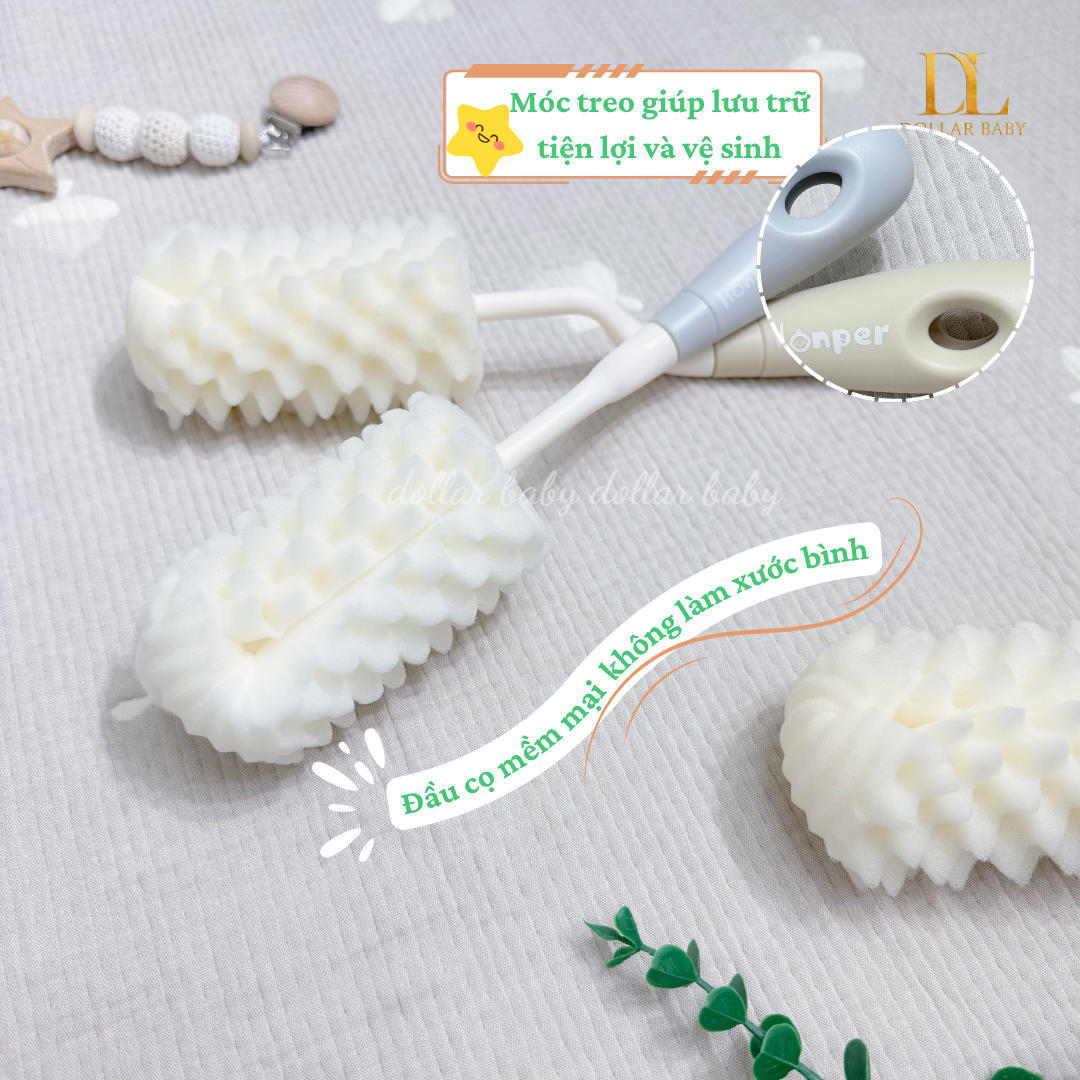  HONPER - Set 2 Cọ Mút Xốp - HP229 