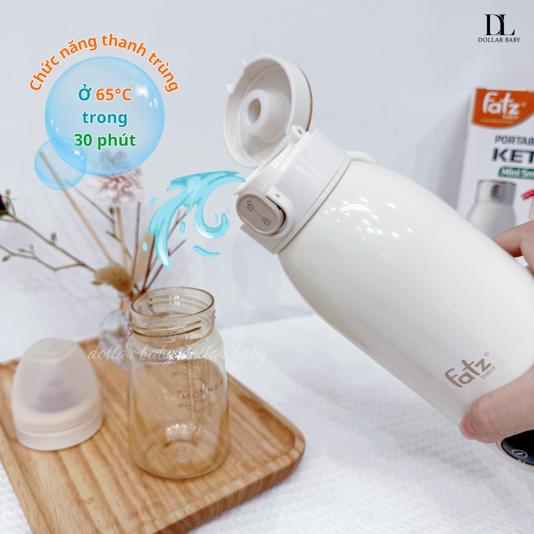  FATZ BABY - Bình đun và hâm nước di động Mini Smart 18 Plus 