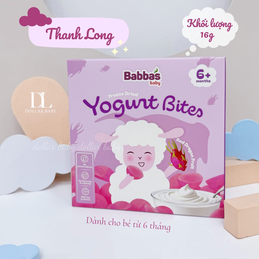  Sữa Chua Sấy Lạnh Babba's ( 6m+ ) 