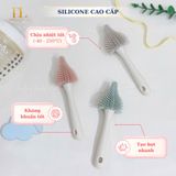  Bộ Cọ Bình Sữa, Núm Ti Silicone  Mother - K 