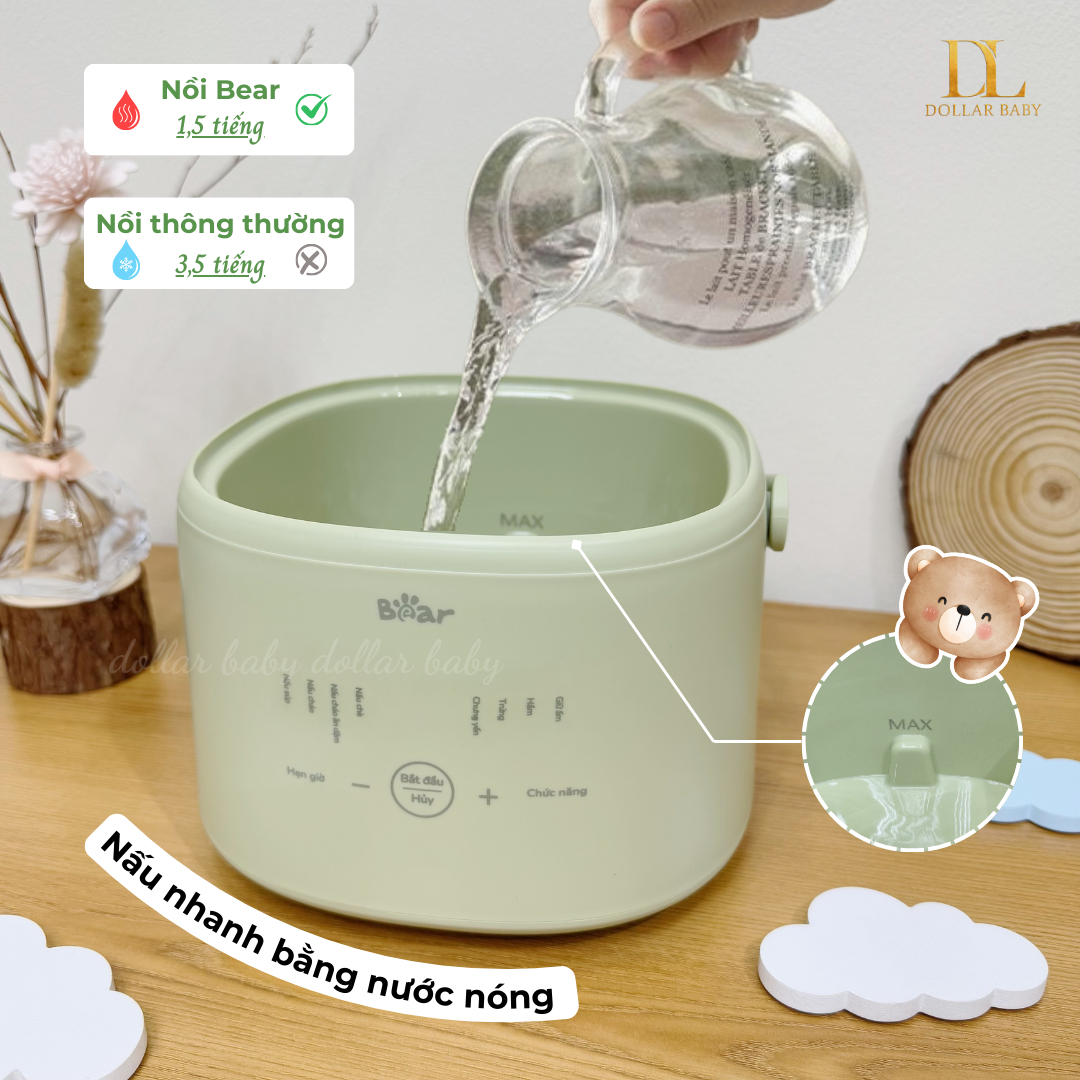  Nồi Nấu Chậm Bear SB-NNC10 