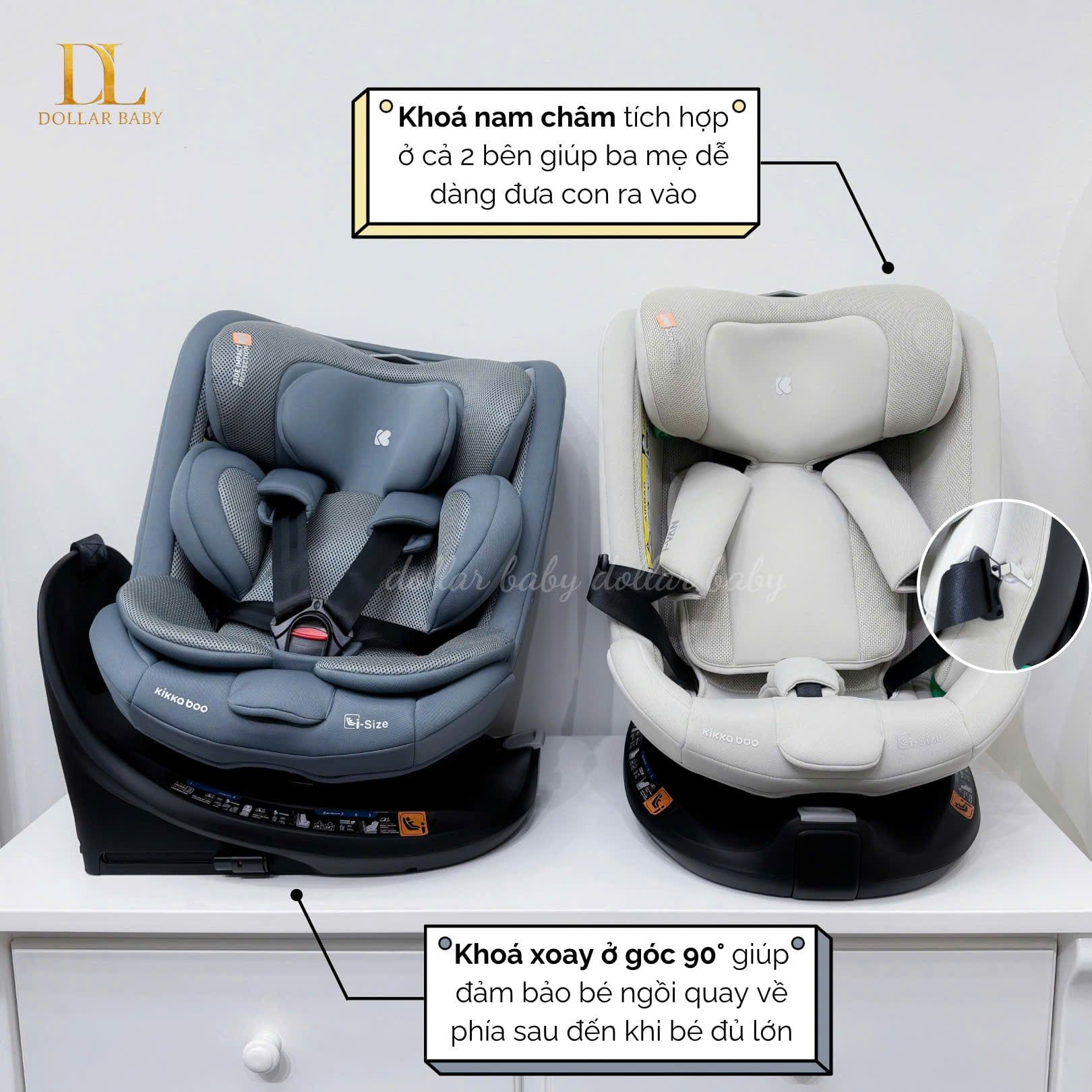  Ghế ô tô KIKKABOO i-Size i-Van (40-150cm) 