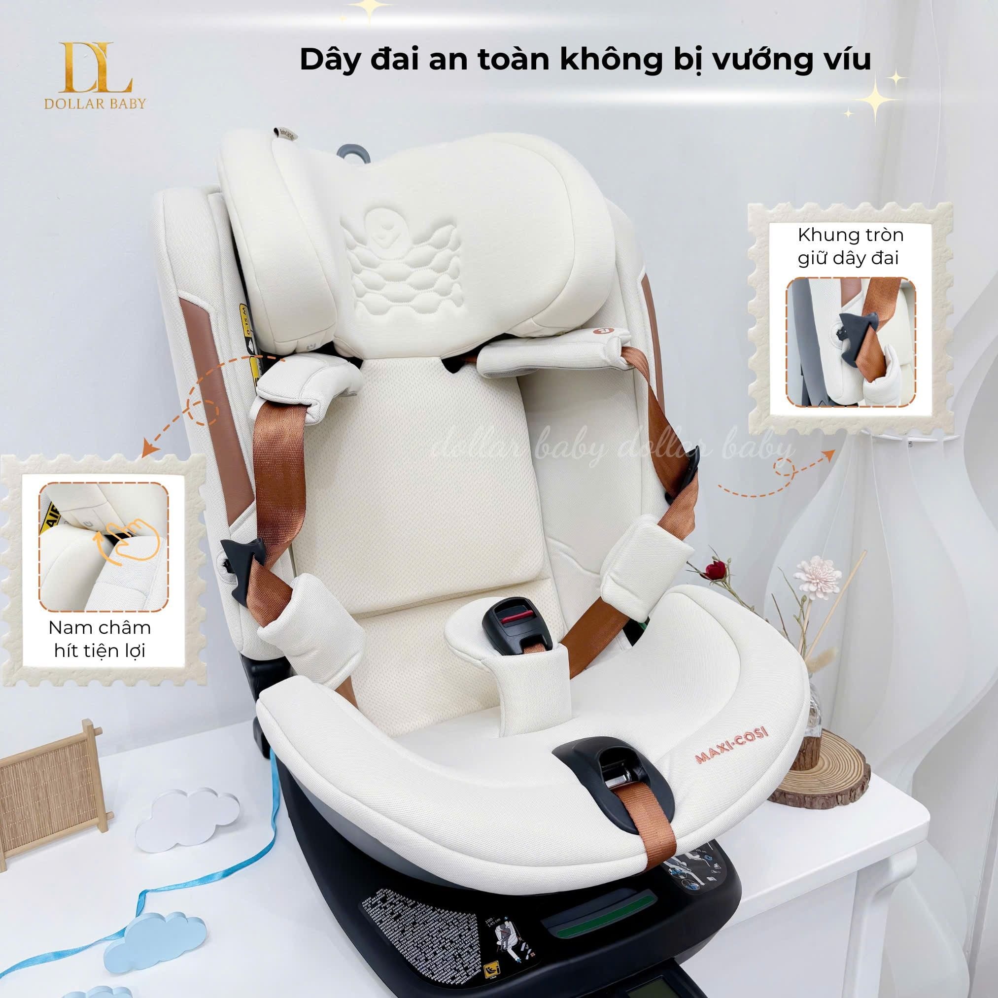  MAXI-COSI - Ghế ngồi ô tô Spinel 360 Plus (0 – 12 tuổi) 