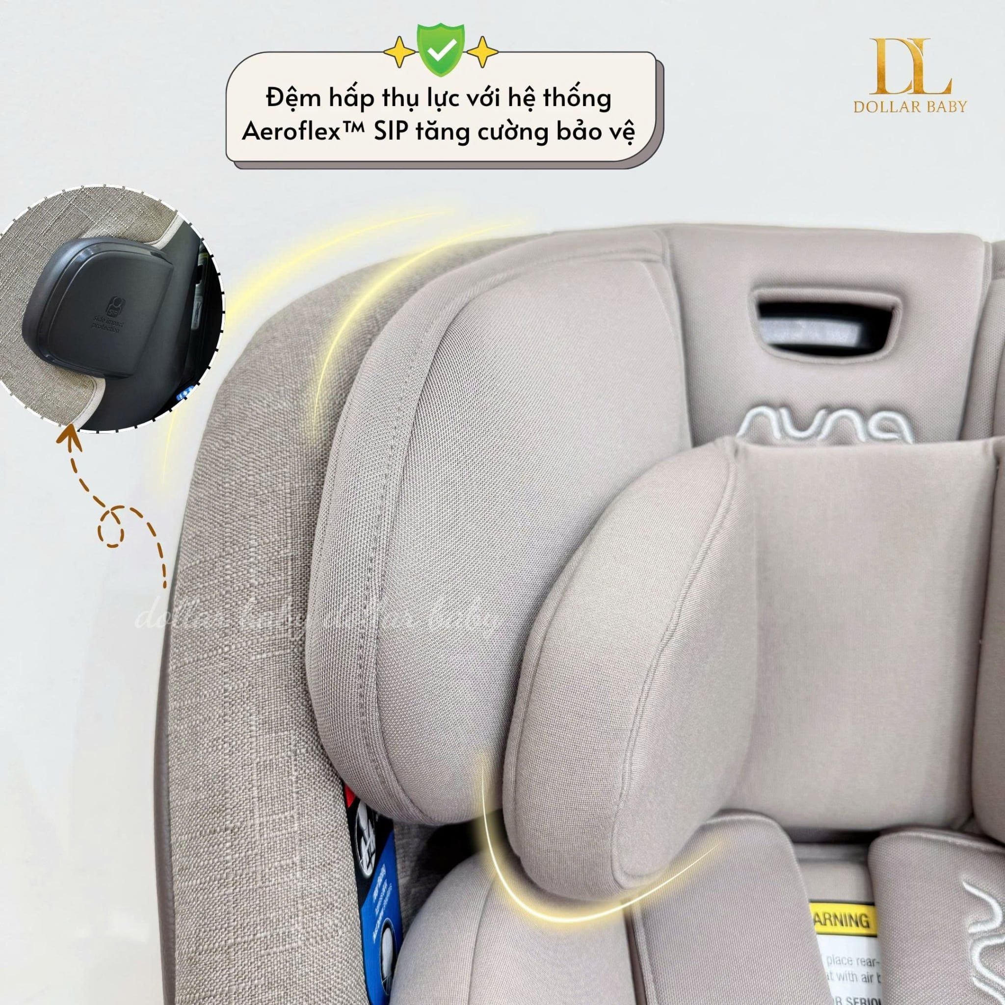  NUNA - Ghế Ô Tô REVV MAXX (45-124cm Tuổi) 