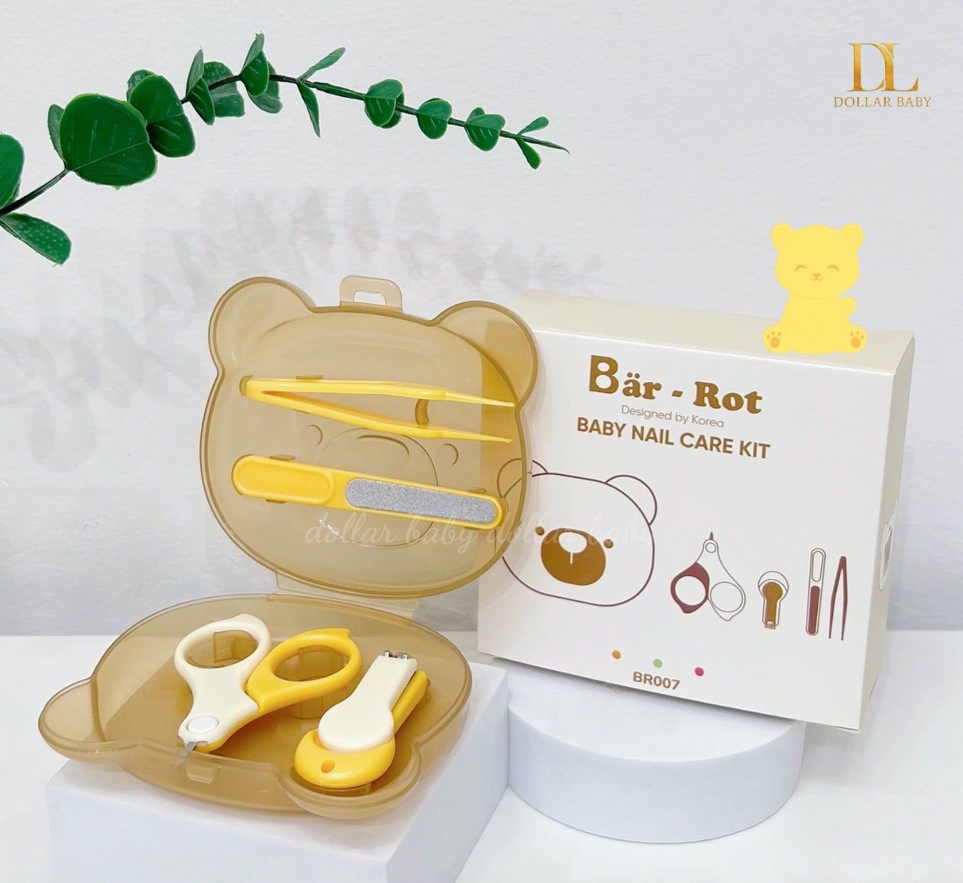  Bộ Bấm Móng Tay 4  Chi Tiết Barrot Kèm Hộp Đựng 