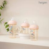  Bình sữa Hegen PPSU Hoạ  Tiết - Pink 