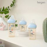  Bình sữa Hegen PPSU Hoạ Tiết - Blue 