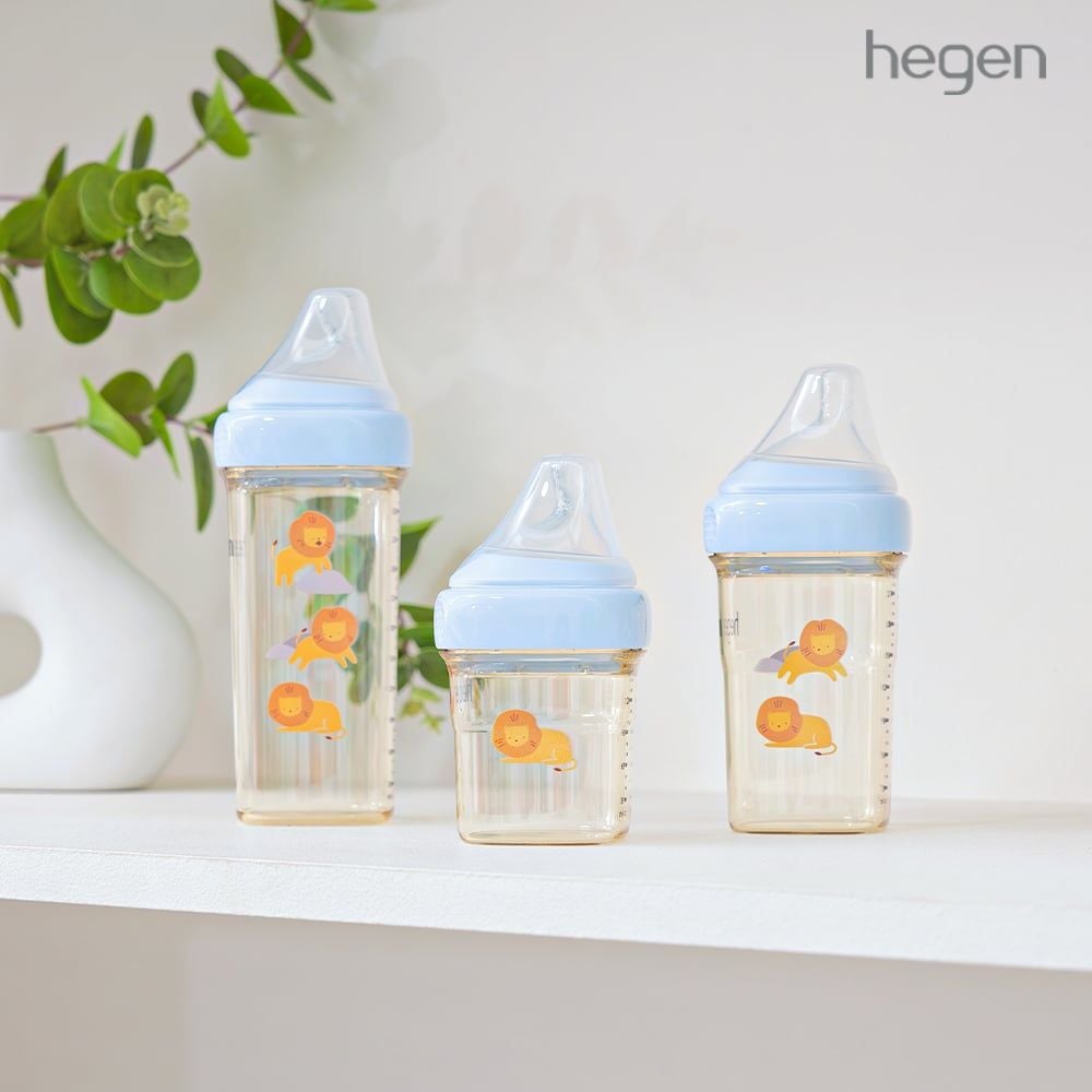  Bình sữa Hegen PPSU Hoạ Tiết - Blue 