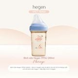  Bình sữa Hegen PPSU Hoạ Tiết - Blue 