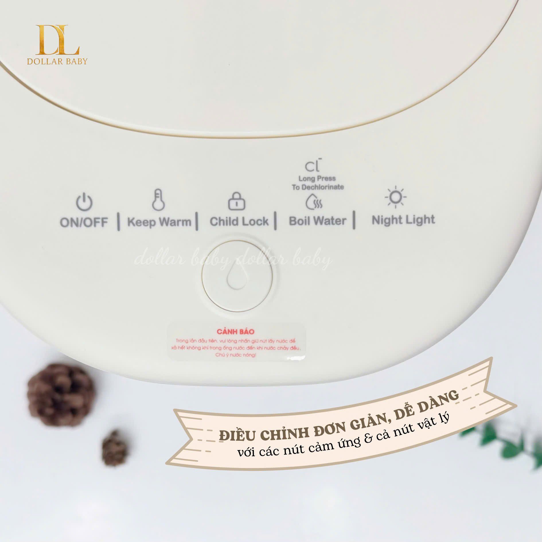  BEAR - Bình thủy điện 5L - EWB-5H50M54 