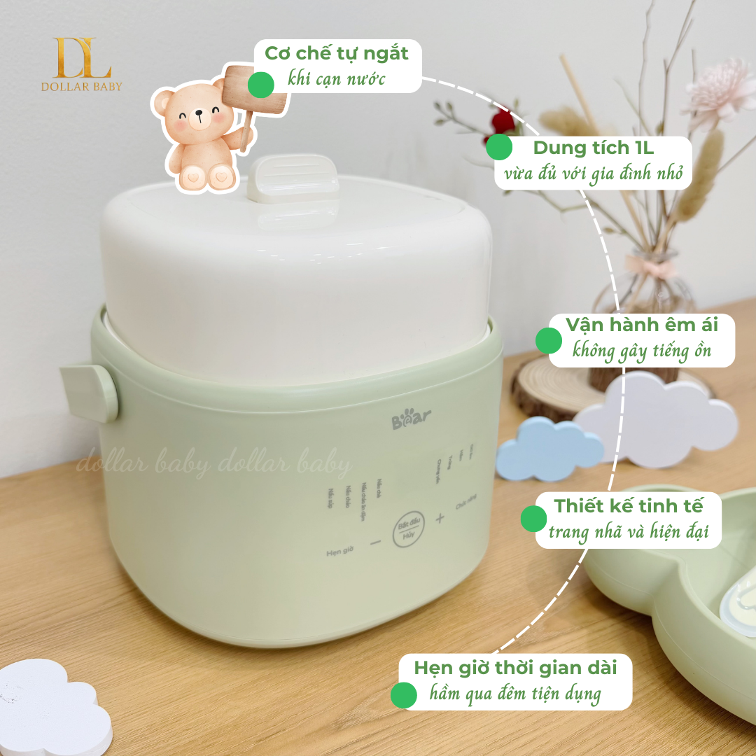  Nồi Nấu Chậm Bear SB-NNC10 