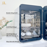  Máy tiệt trùng sấy khô bình sữa UV LED Haenim 4G 