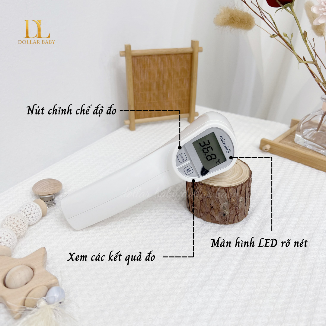  Nhiệt Kế Microlife Hồng Ngoại Đo Trán - NC300 