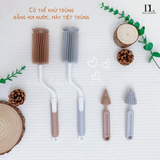  HONPER - Set 2 Cọ Rửa Bình Silicon 