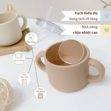  Cốc Tập Uống Silicone Bạch Kim Cao Cấp Dono&Dono 