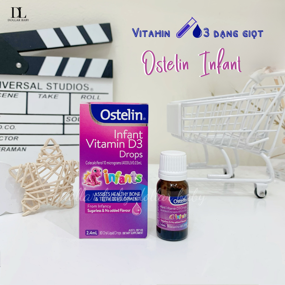  Vitamin D3 Ostelin Drops 400IU 