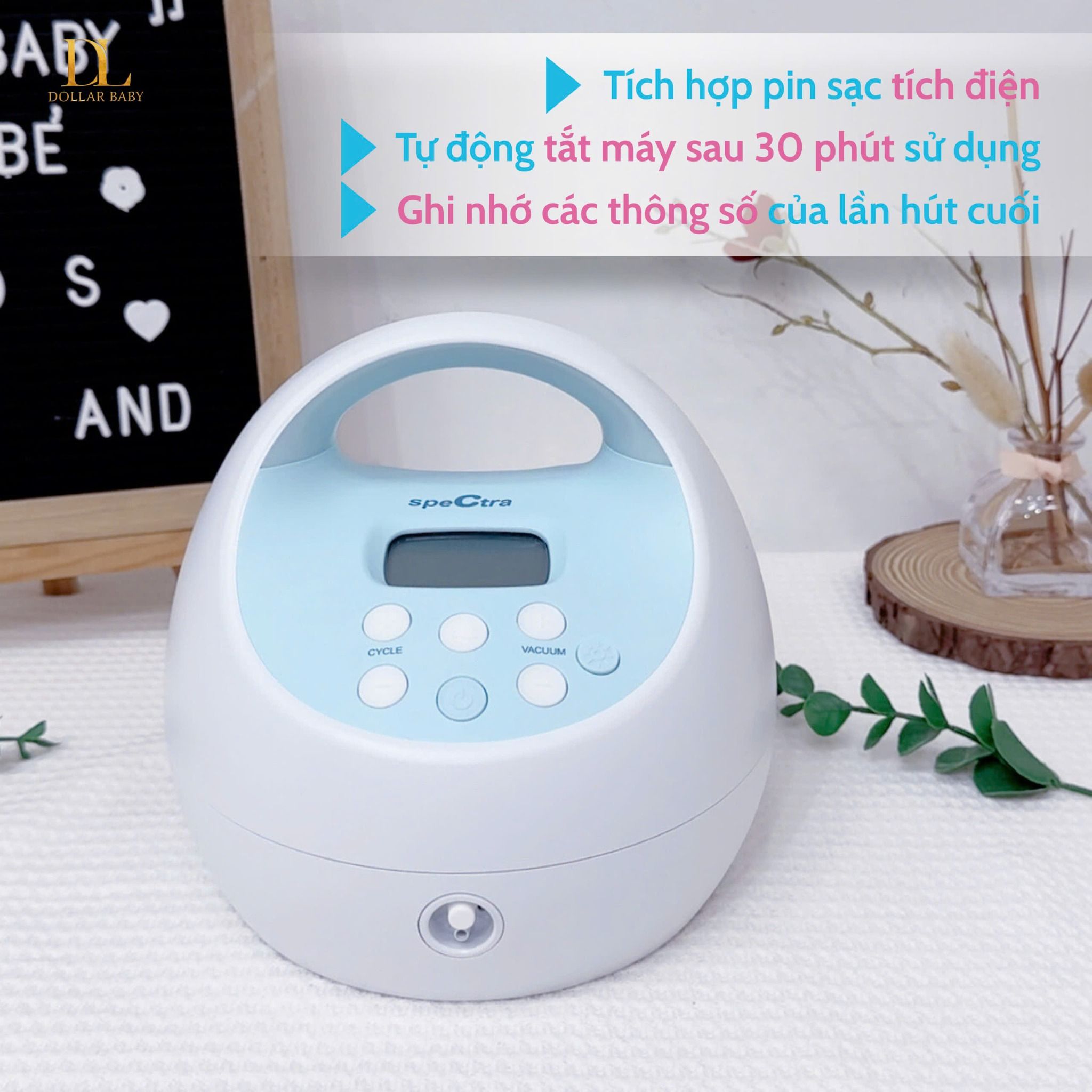  Máy hút sữa điện đôi Spectra S1 Plus 