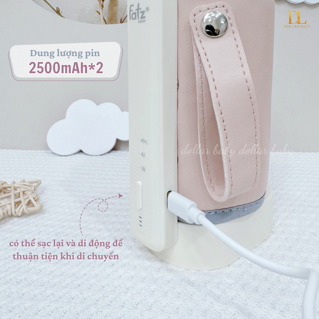  FATZ BABY - Dụng Cụ Hâm Sữa Cầm Tay Không Dây - Ready 6 