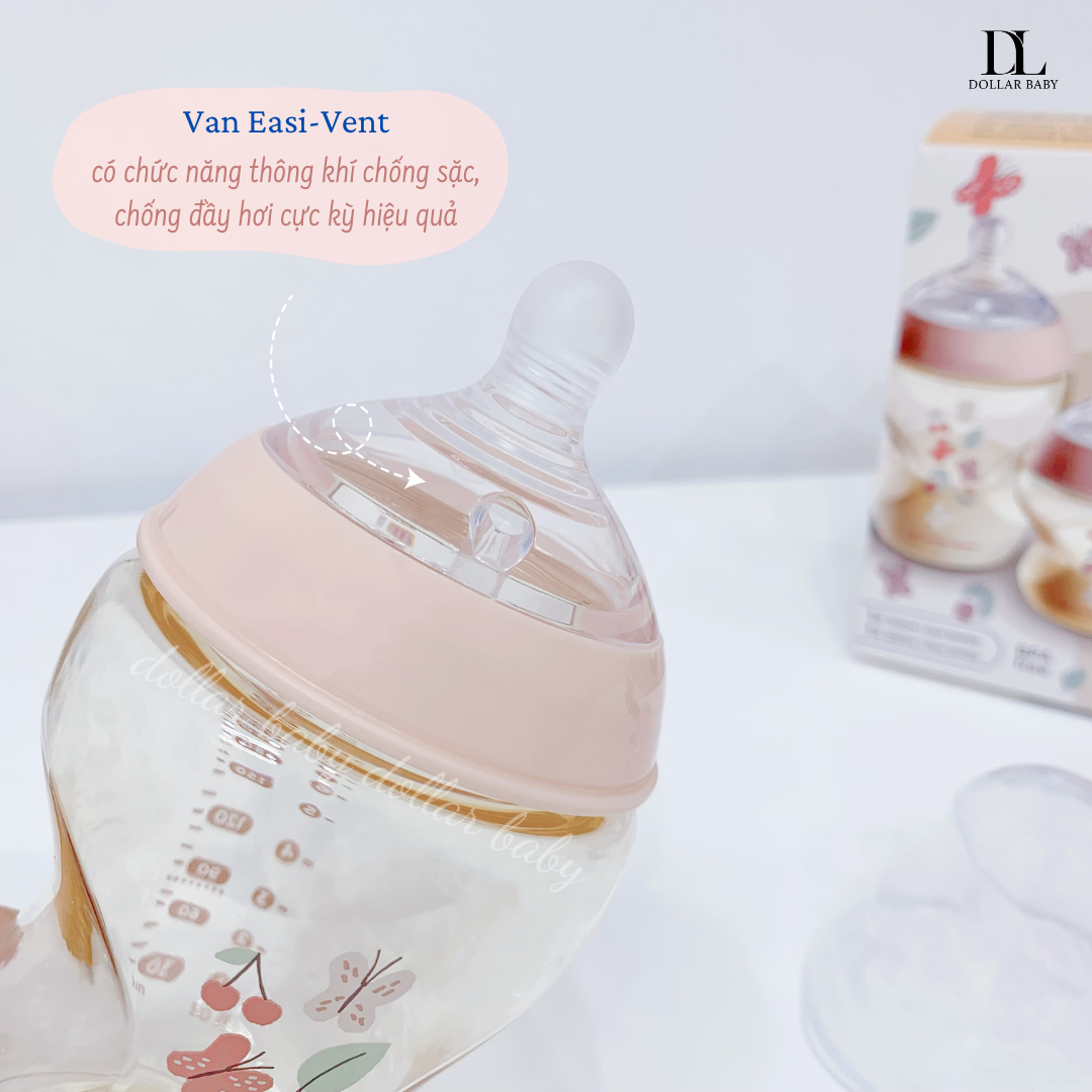  TOMMEE TIPPEE - Set 2 Bình Sữa PPSU Natural Start Hoạ Tiết 