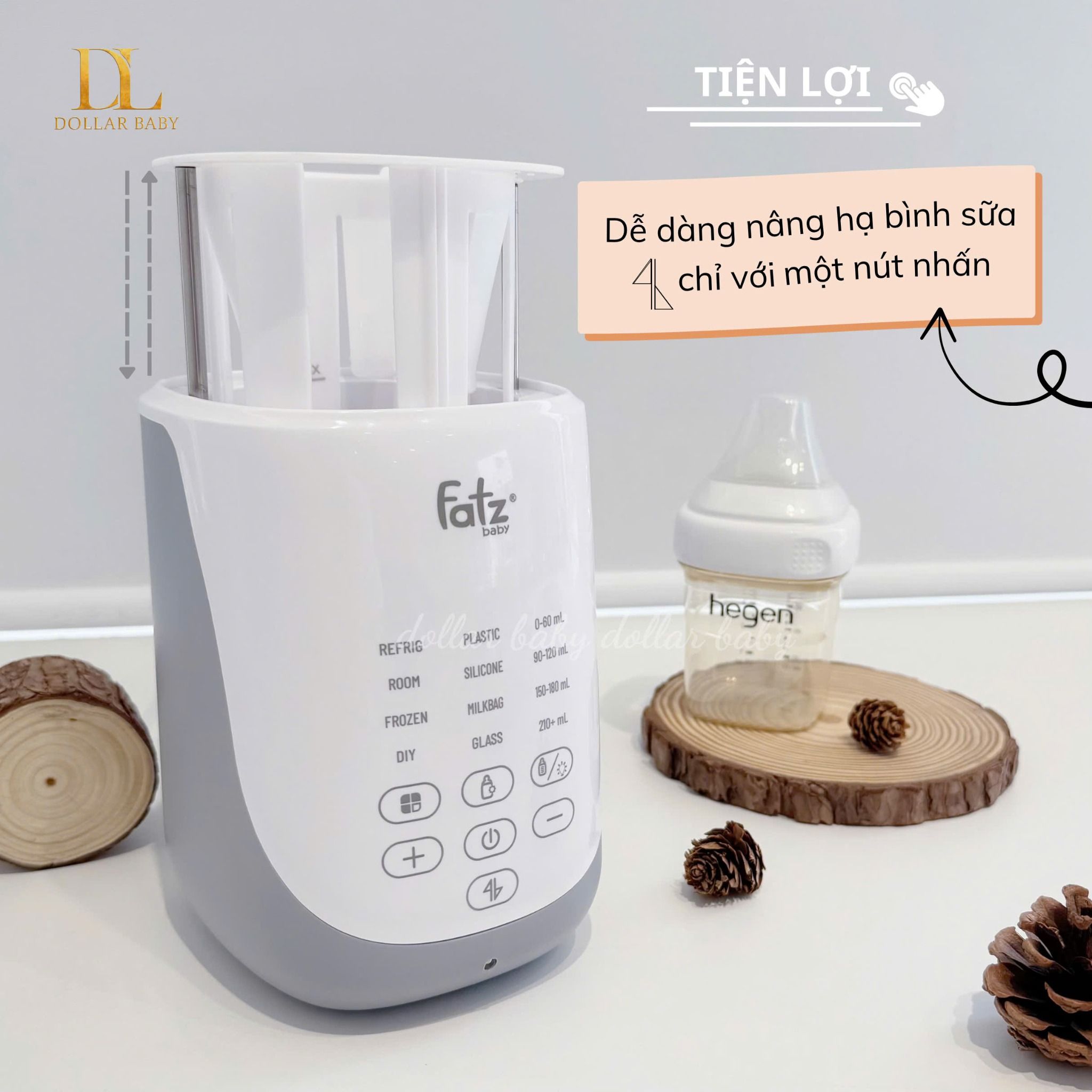  FATZ BABY - Máy hâm sữa siêu tốc thông minh - Mono 17 