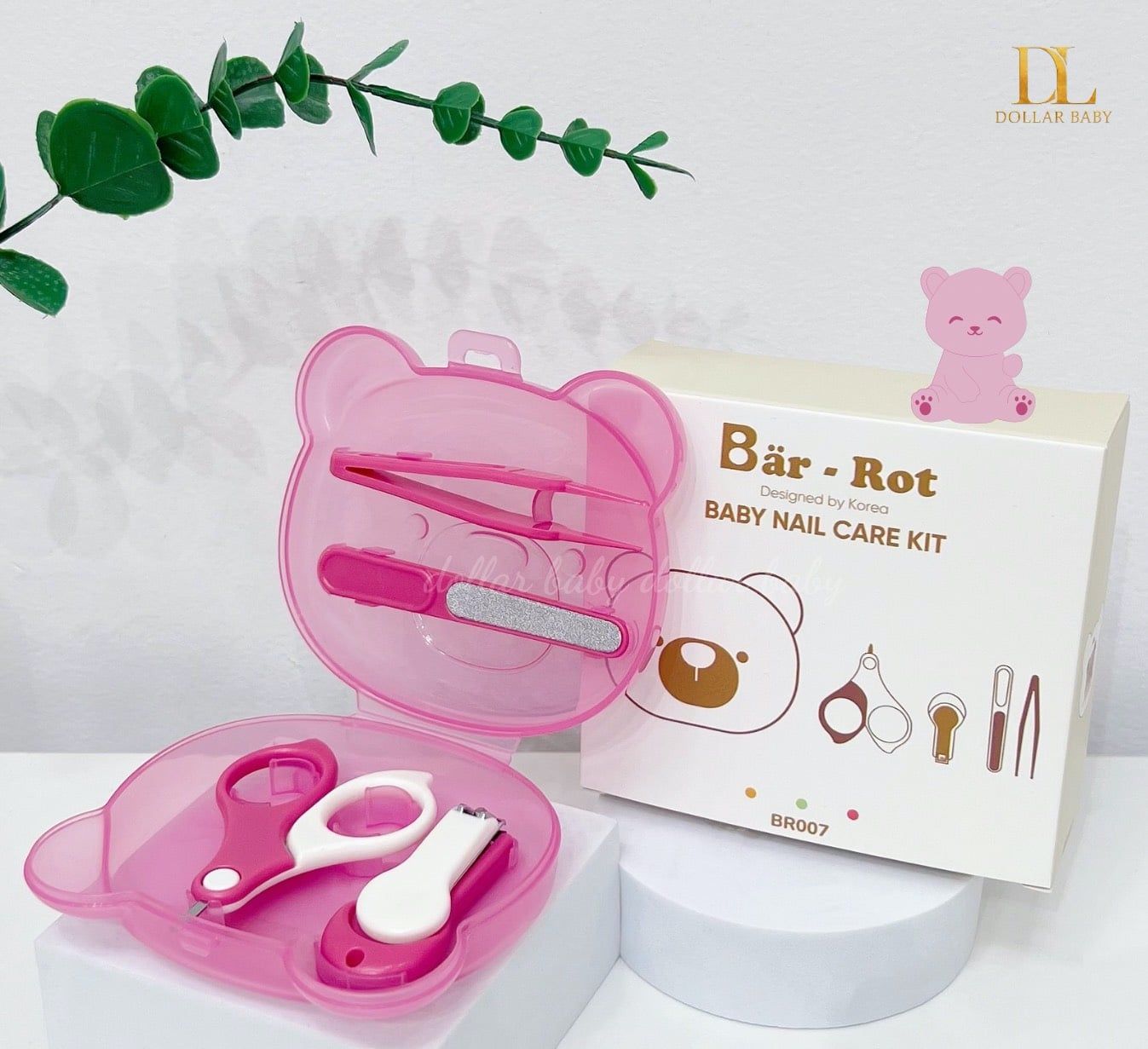  Bộ Bấm Móng Tay 4  Chi Tiết Barrot Kèm Hộp Đựng 