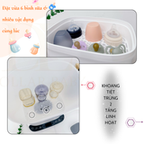  MOAZ BÉBÉ - Máy tiệt trùng hơi nước và sấy khô - MB101 