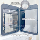  Máy tiệt trùng sấy khô bình sữa UV LED Haenim 4G 