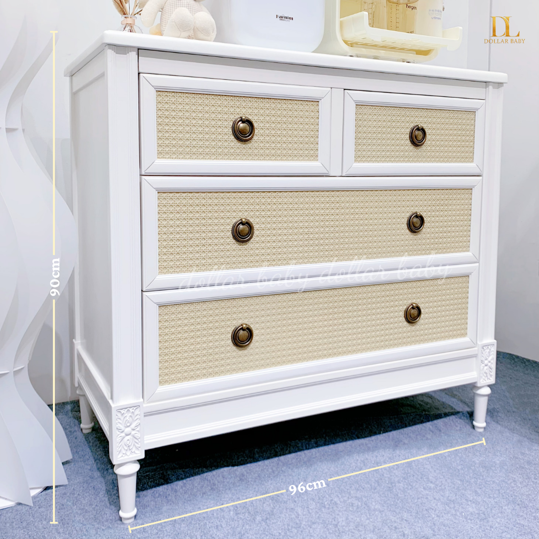  Tủ Gỗ Đựng Quần Áo Cho Bé Delta Madeline 