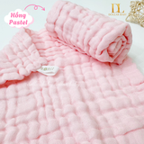  HRNEE - Set 3 khăn xô sữa nhăn muslin 