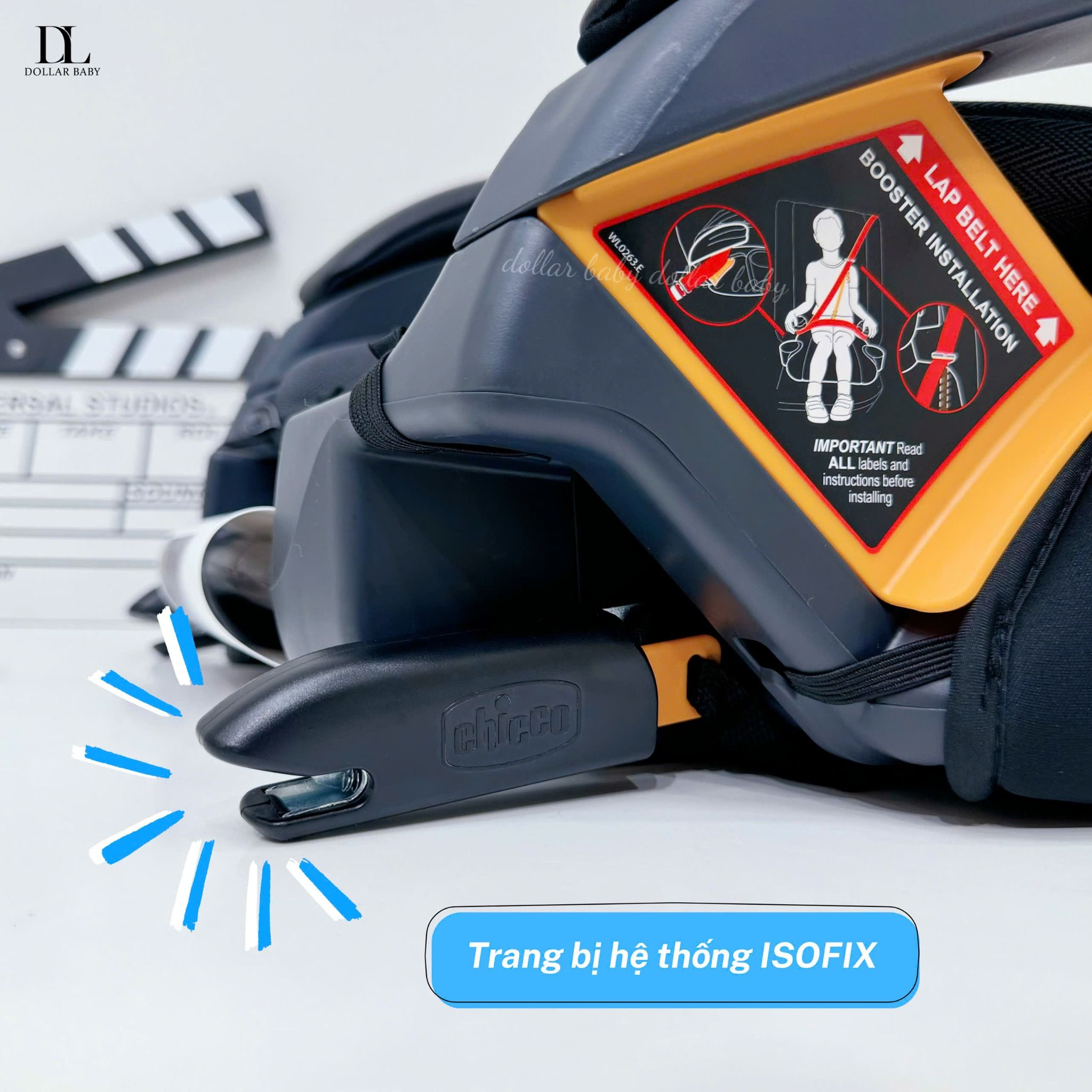  Ghế ô tô Chicco GoFit Plus ISOFIX 