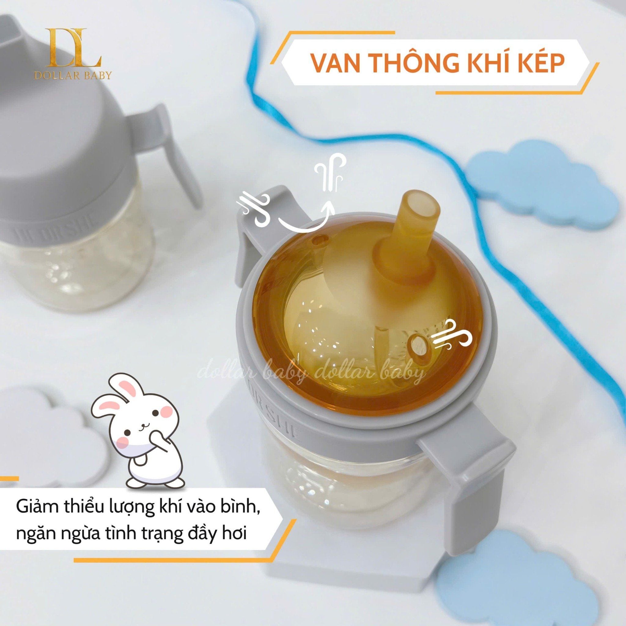  HEORSHE - Bình Tập Uống Nước Chuẩn Nha Khoa 