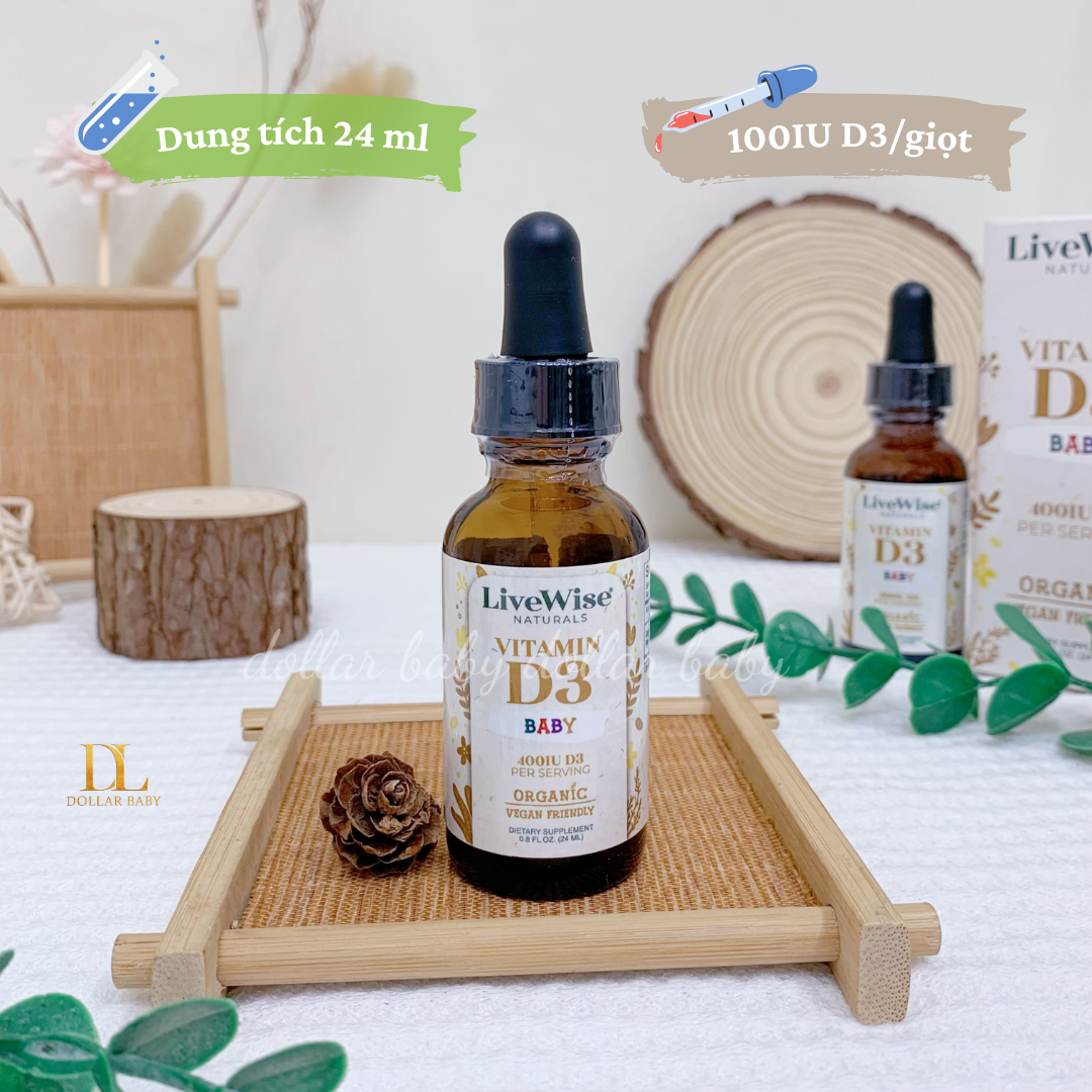  Vitamin D3 Livewise Baby 