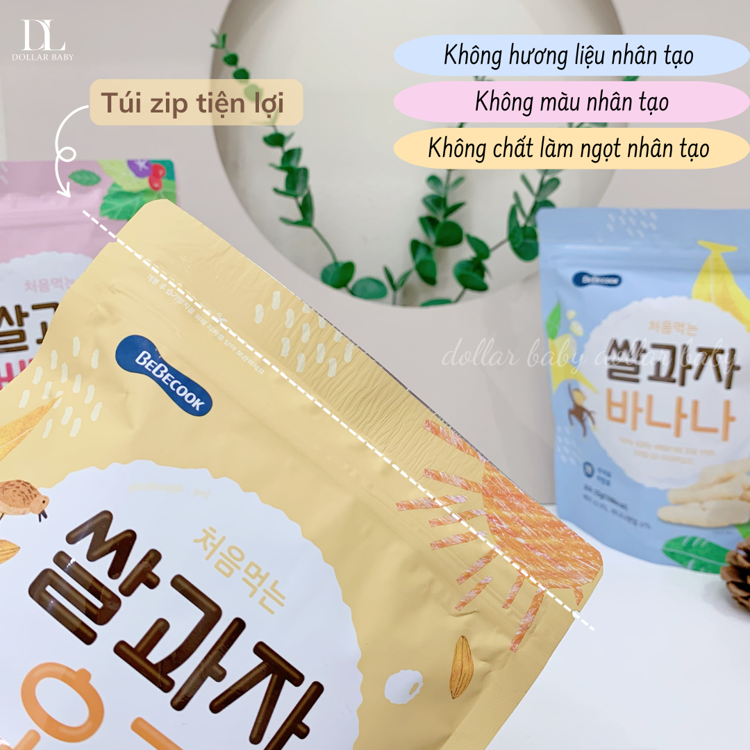  Bánh hình que hữu cơ Bebecook 